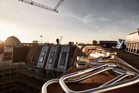 Dachdeckerarbeiten an den Victoriahöfen Berlin