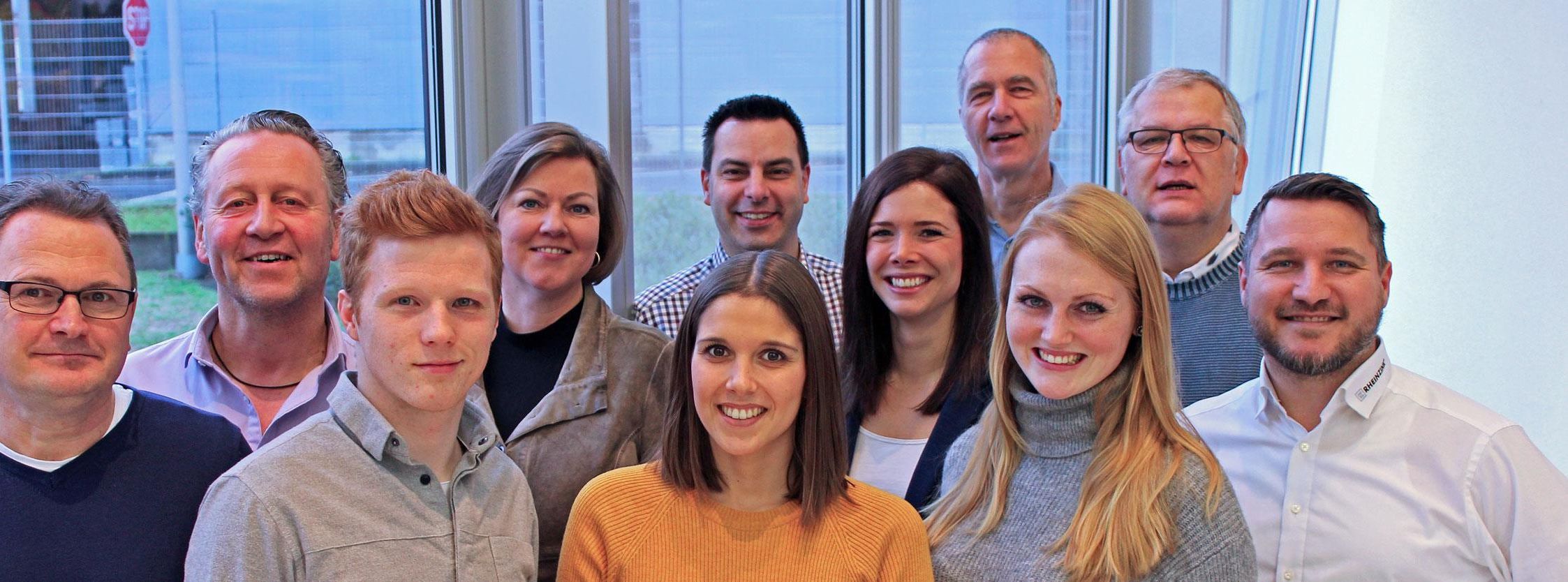 Gruppenfoto Rheinzink Mitarbeiter