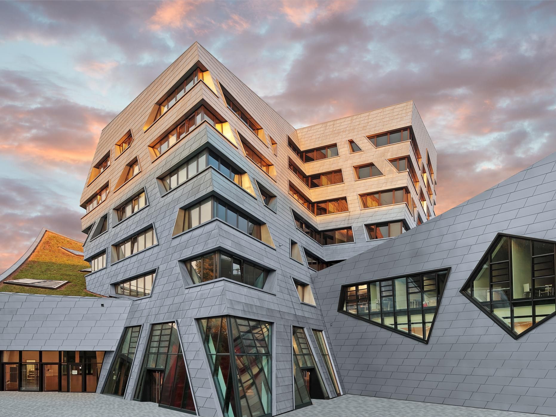 RHEINZINK-Fassade der Leuphana Universität