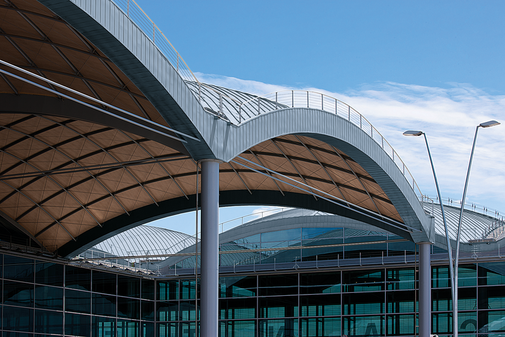 Flughafen-Terminal