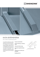 Klick-Leistensystem